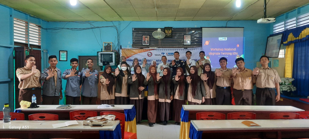 Berdayakan Remaja, DP2KBP3A Inhil Gelar Workshop Upgrade 'Tentang Kita'
