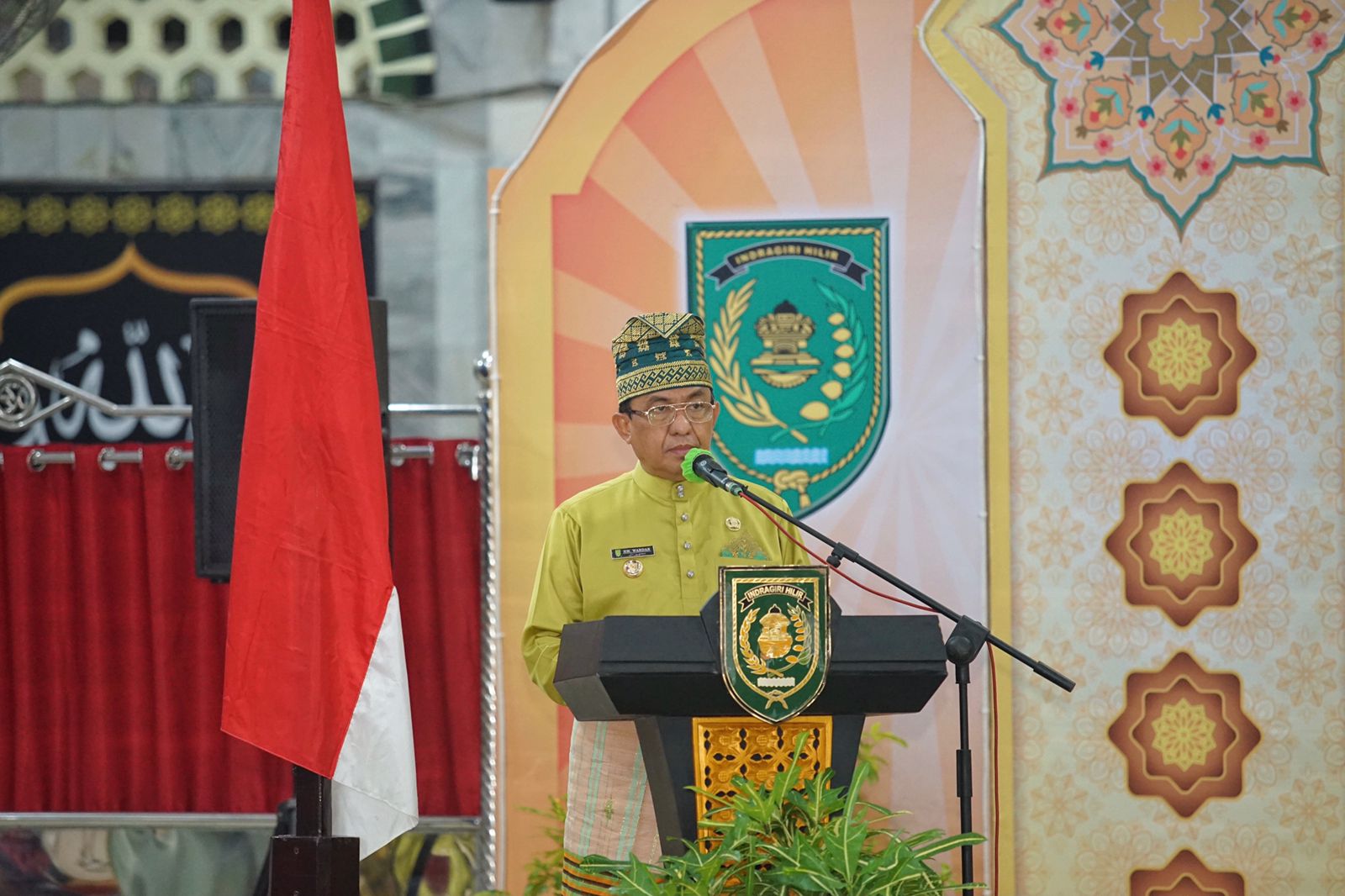 Bupati HM Wardan Secara Resmi Buka MTQ ke-51 Tingkat Kabupaten Indragiri Hilir
