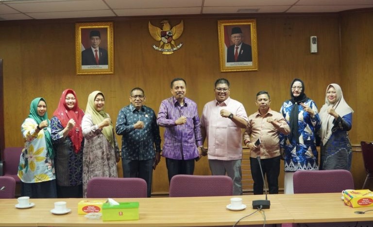 Komisi D DPRD Rohil Kunker Ke DPRD Provinsi Riau