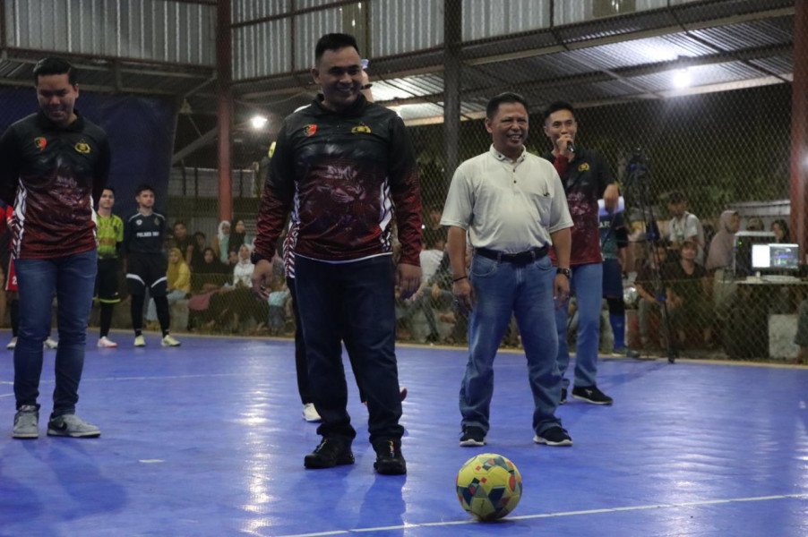 Hari Bhayangkara ke-77, Turnamen Futsal Kapolres Inhu Cup Dimulai