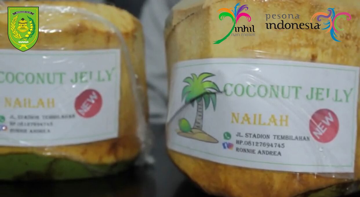 Solusi Dagangan Praktis Coconut Jelly Nailah, Di Tengah Merosotnya Harga Jual Kelapa Di Inhil
