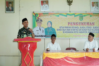 Pj Bupati Herman Kukuhkan Pengurus Cabang dan Ranting DMI Kecamatan Reteh