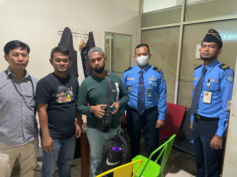 Hendak Kabur ke Batam,Polres Bengkalis Amankan Seorang Pelaku TPPO di Bandara SSK II Pekanbaru