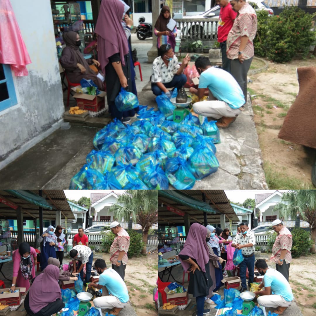 Relawan AMAN 3 Salurkan Sembako Untuk Korban Banjir di Tanjung Pinang