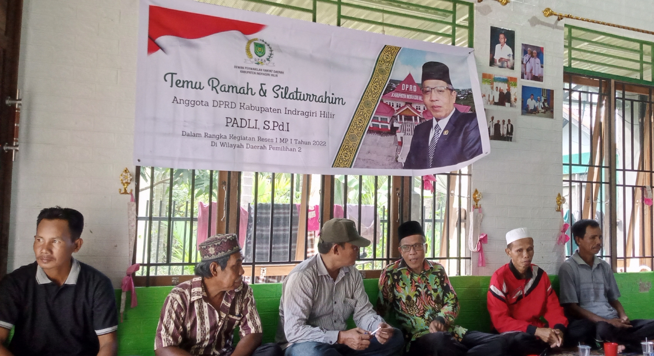 Reses di Desa Tanjung Siantar, Anggota DPRD Inhil Padli Serap Aspirasi Masyarakat