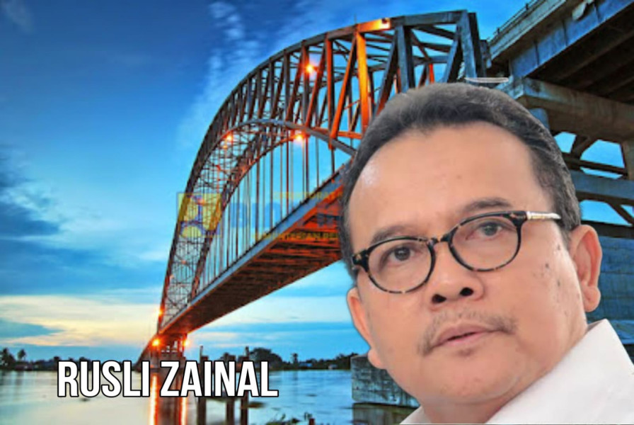 Masyarakat Inhil Harus Tahu! Inilah Kisah Perjuangan Rusli Zainal Bangun Jembatan Rumbai