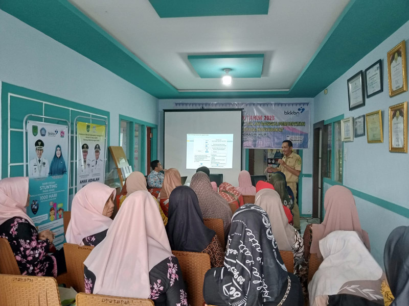 Bersama BKKBN Riau, DP2KBP3A Inhil Laksanakan Internalisasi pengasuhan 1000 HPK