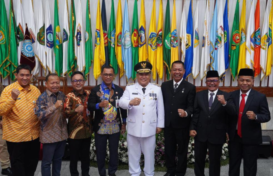 Sekda Bengkalis Hadiri Pelantikan Pj. Gubernur Riau
