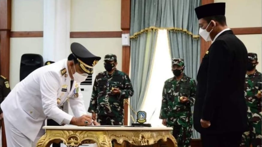 Danlantamal IV Hadiri Pelantikan Wakil Walikota Tanjungpinang