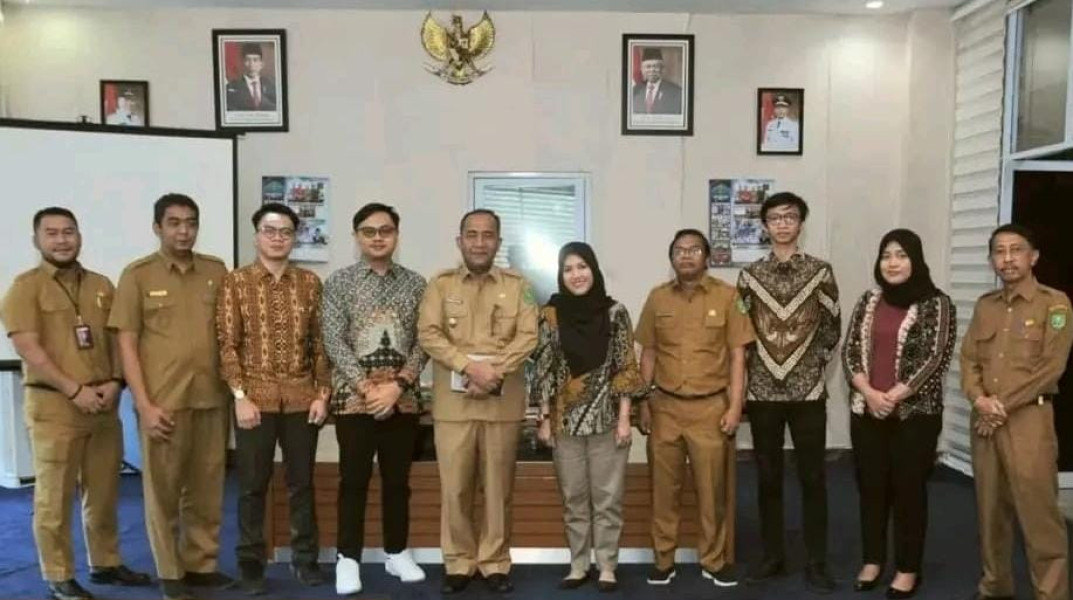 Wabup Inhu Hadiri Entry Meeting dengan BPK RI Perwakilan Riau