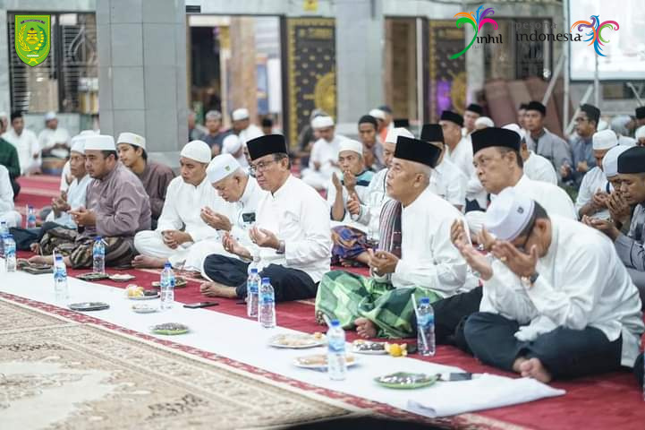 Event Wisata Religi, Pemkab Inhil Gelar Doa Peralihan Tahun di Mesjid Agung Al-Huda Tembilahan
